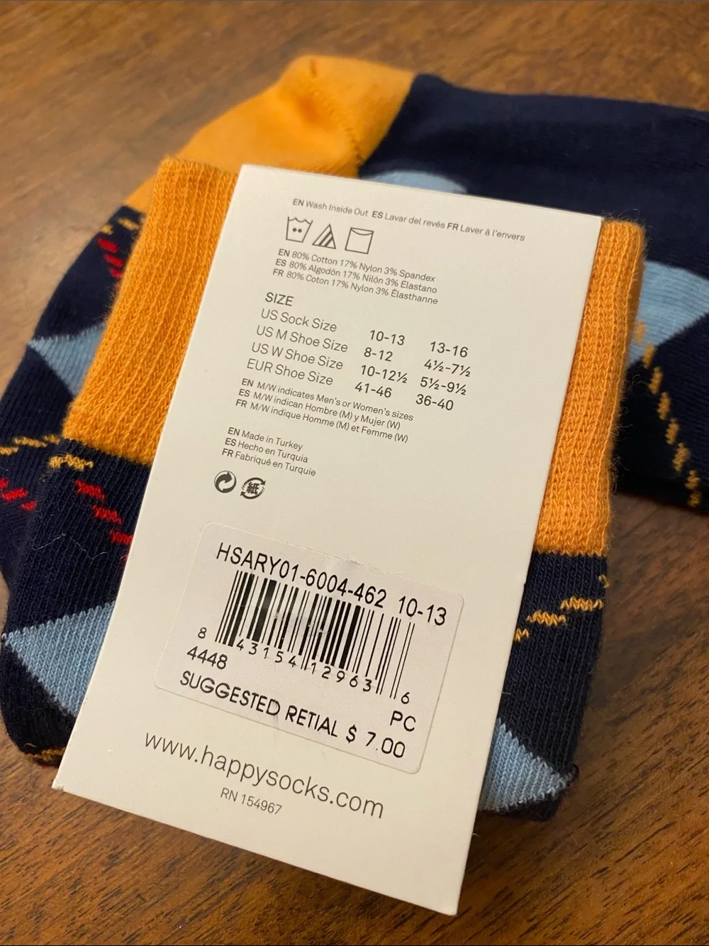 FREE HAPPY SOCKS